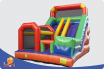 Tobogã com 2 Escorregas e Piscina de Bolinhas